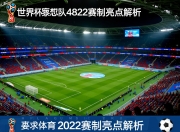 世界杯扩军至48队：2026赛制亮点解析